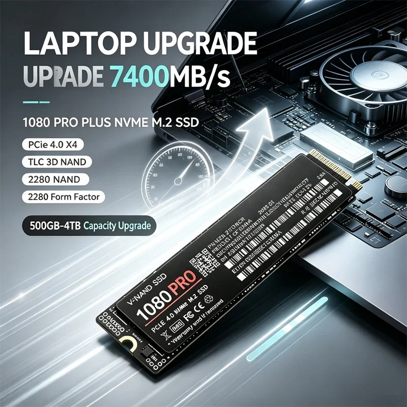 Ssd 500Gb - SSD M.2 NVMe internal 7400MB/s 1080PRO