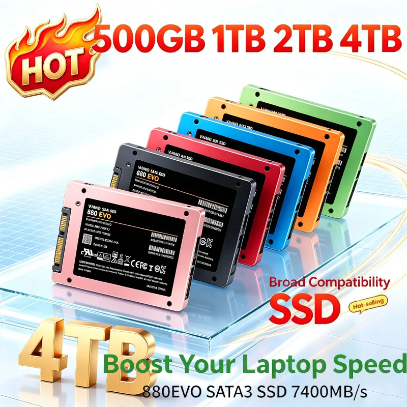 Ssd 1Tb - 1TB 2TB 4TB 13 Warna SATA3