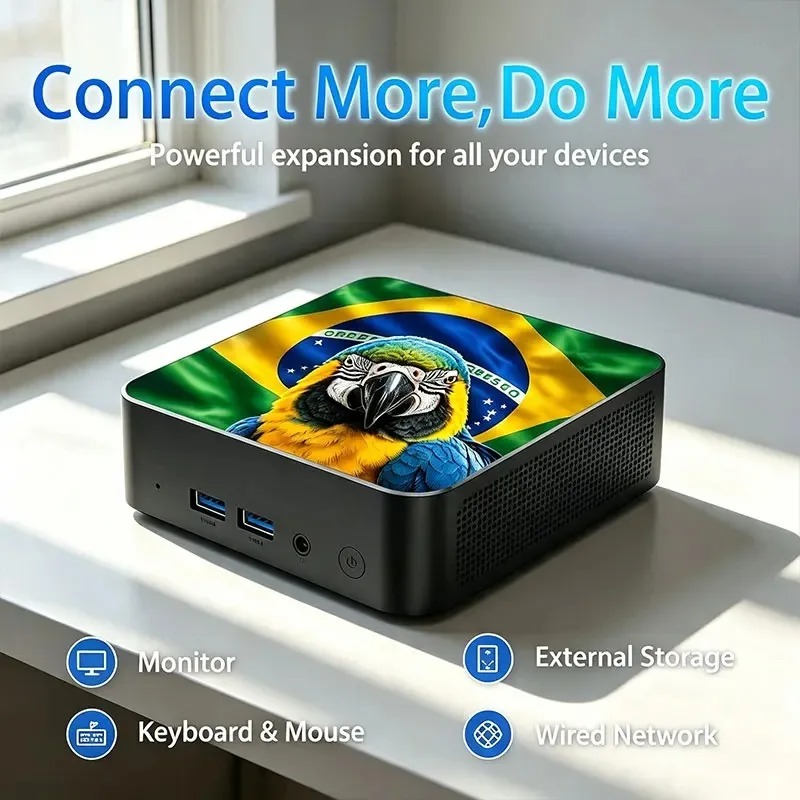 Mini PC Bendera Meksiko Brasil - Ssd 2Tb ulasan dan harga