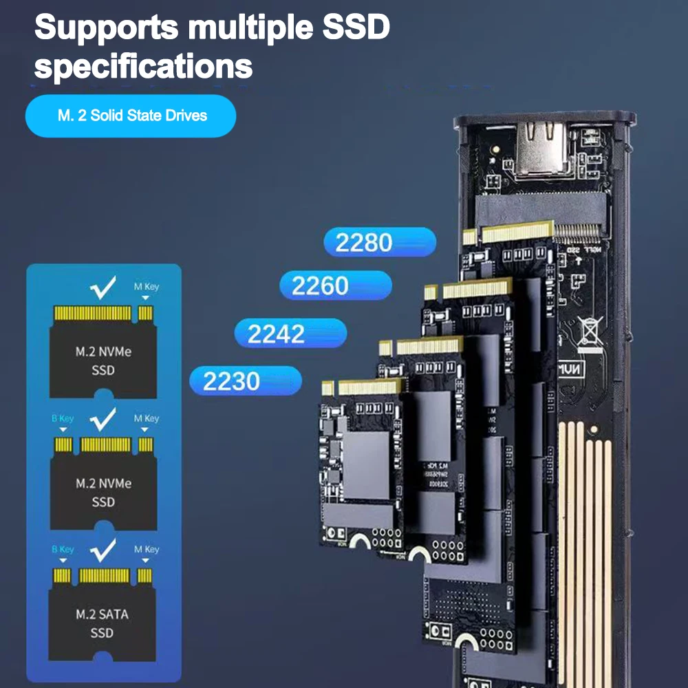 KEBIDUMEI M2, Kotak SSD NVMe N - External Ssd ulasan dan harga
