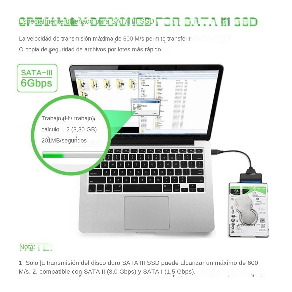 Kabel USB 3.0 SATA 3 30cm, Ada - Sata Ssd ulasan dan harga