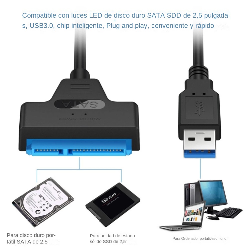 Kabel USB 3.0 SATA 3 30cm, Ada - Sata Ssd ulasan dan harga