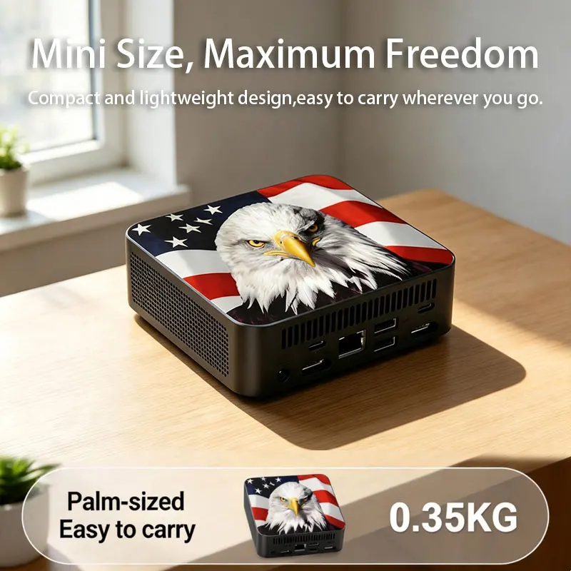 Mini PC Bertema Bendera Kanada - Ssd 2Tb ulasan dan harga