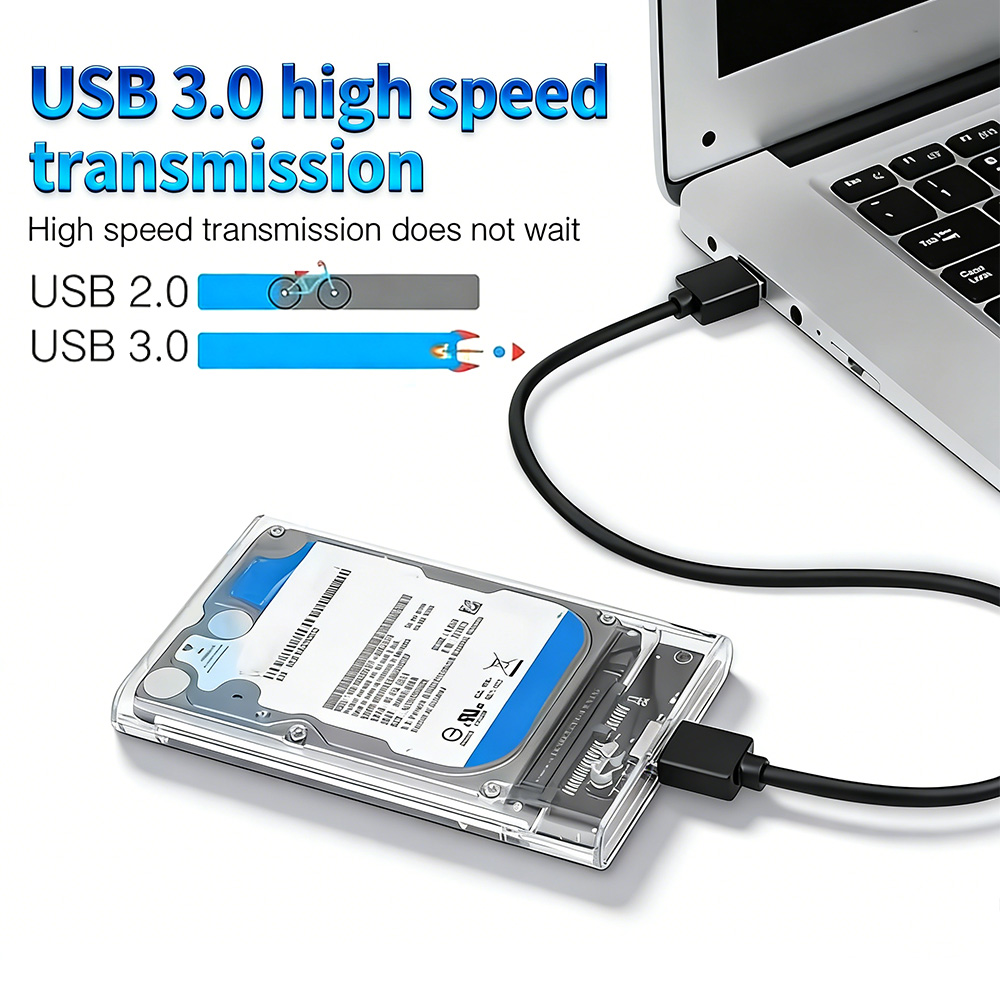 Casing Hard Drive Transparan S - External Ssd ulasan dan harga