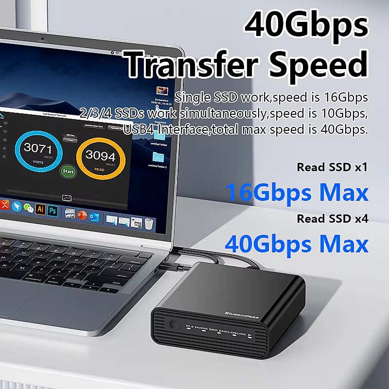 Casing Eksternal SSD NVME Alum - M.2 Ssd ulasan dan harga