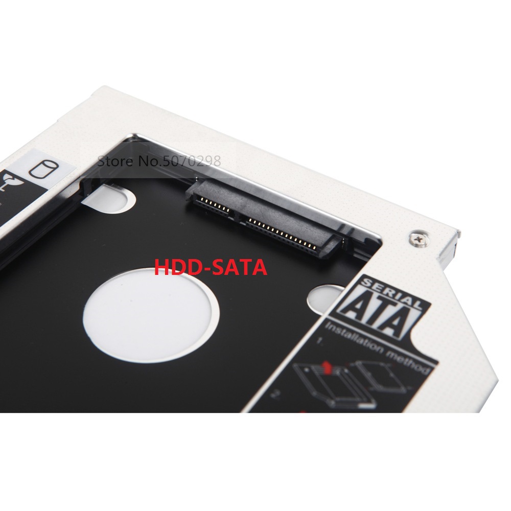 SATA 9.5mm 2nd HDD SSD Hard Dr - Sata Ssd ulasan dan harga