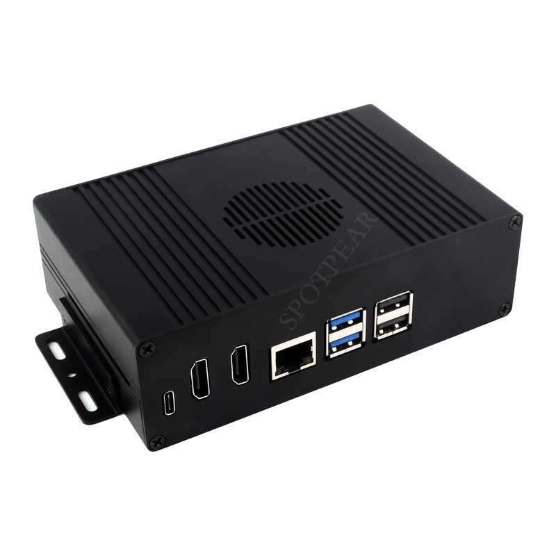 Kit casing kotak Raspberry Pi  - M.2 Ssd ulasan dan harga