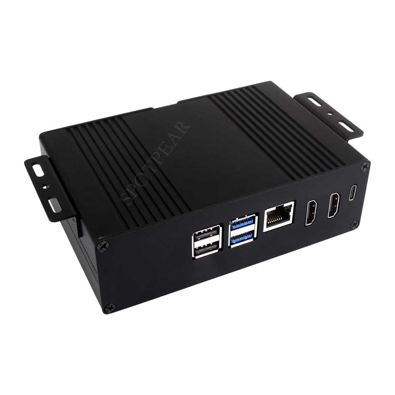 Kit casing kotak Raspberry Pi  - M.2 Ssd ulasan dan harga