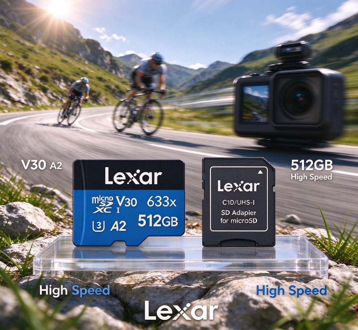 Kartu Memori Lexar BLUE Series - Memory Card Ssd ulasan dan harga