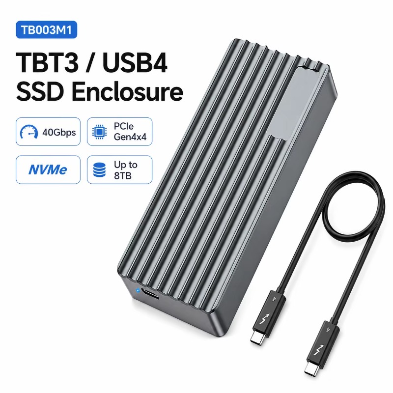 Enclosure SSD M.2 NVMe TBT3/US - M.2 Ssd ulasan dan harga